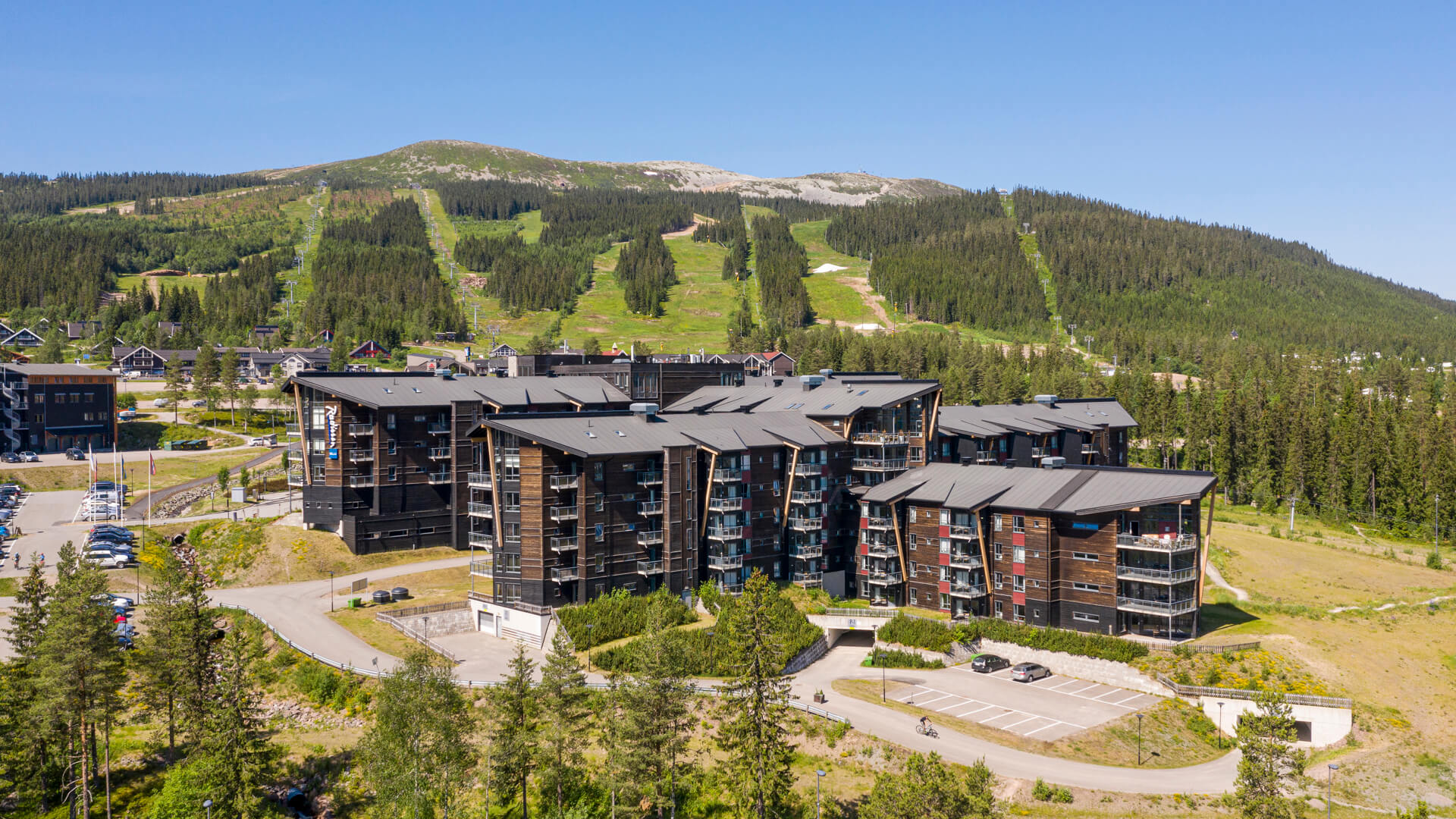 Radisson Blu Resort i Trysil på sommeren