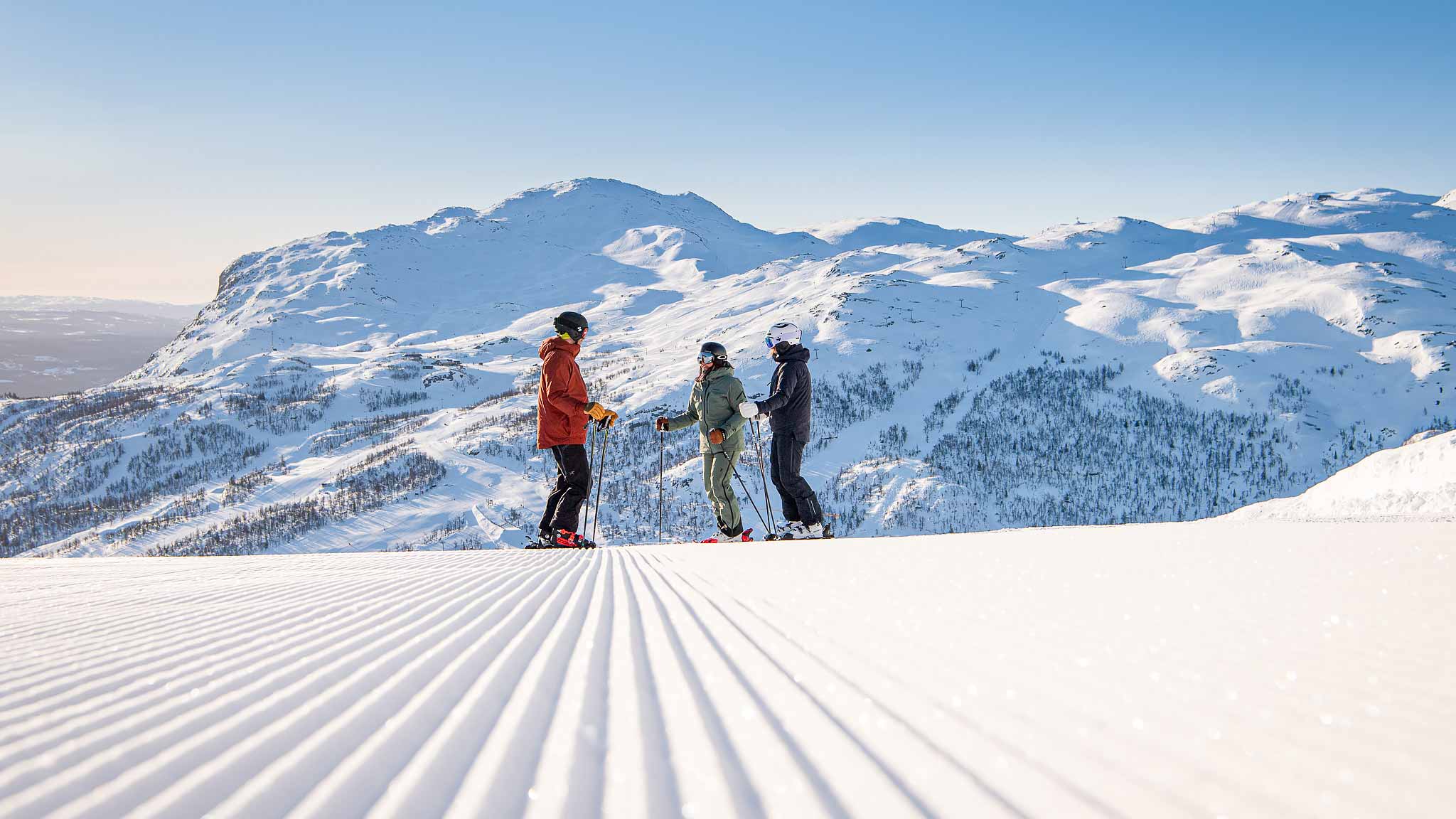 Skidåkning i Hemsedal